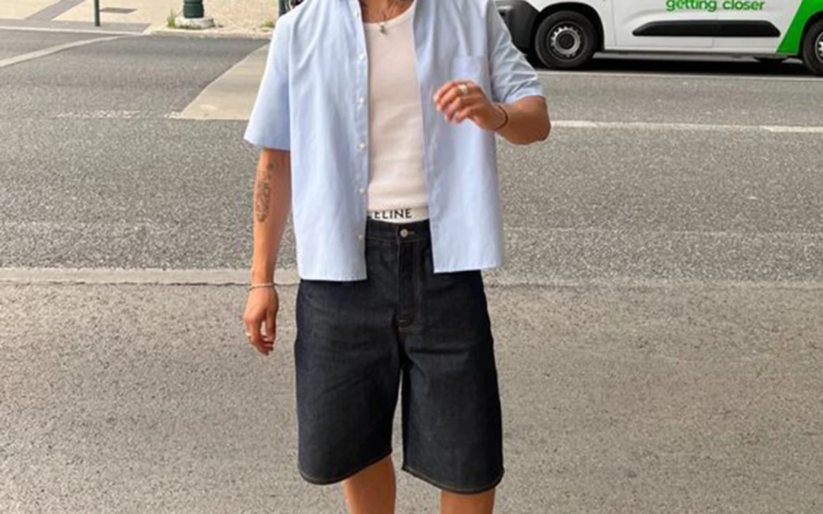 le jort trendy noir