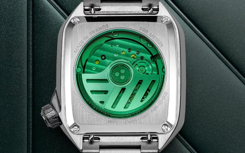 montre AM2 SLIM GMT AUTOMATIQUE Empire de March LA.B dos