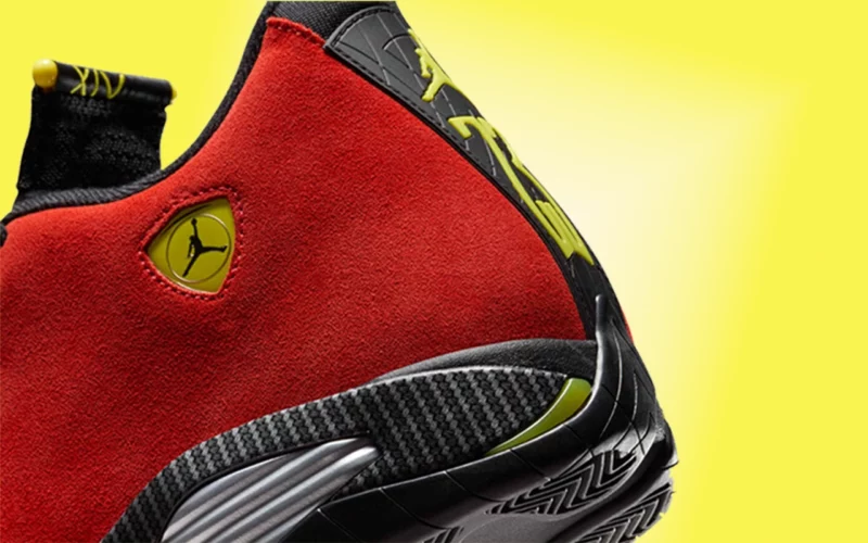Air Jordan 14 Ferrari semelle