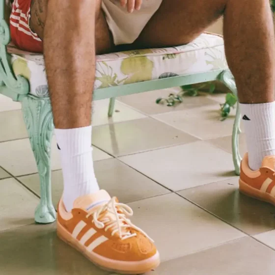 Bad Bunny adidas Gazelle Indoor Unity Orange collaboration