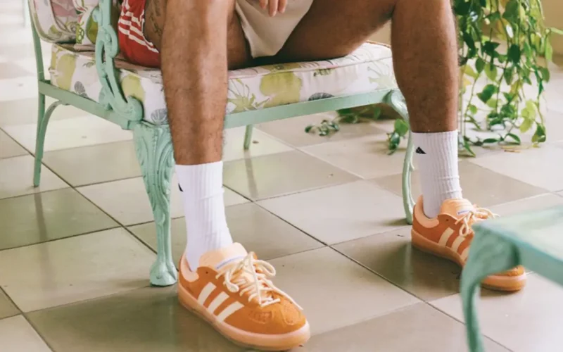 Bad Bunny adidas Gazelle Indoor Unity Orange collaboration