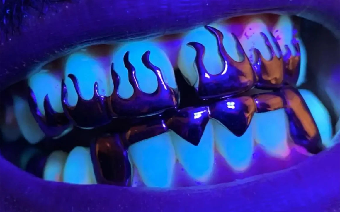 Le grillz trendy flammes