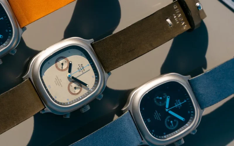 Montre Chronographe 1972 Skysand Kelton Chapal coloris