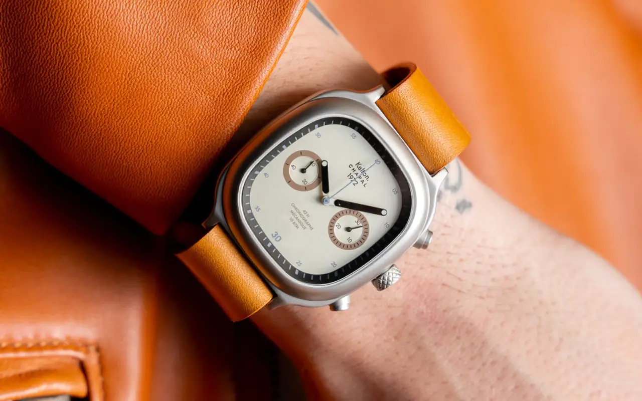 Montre Chronographe 1972 Skysand Kelton Chapal