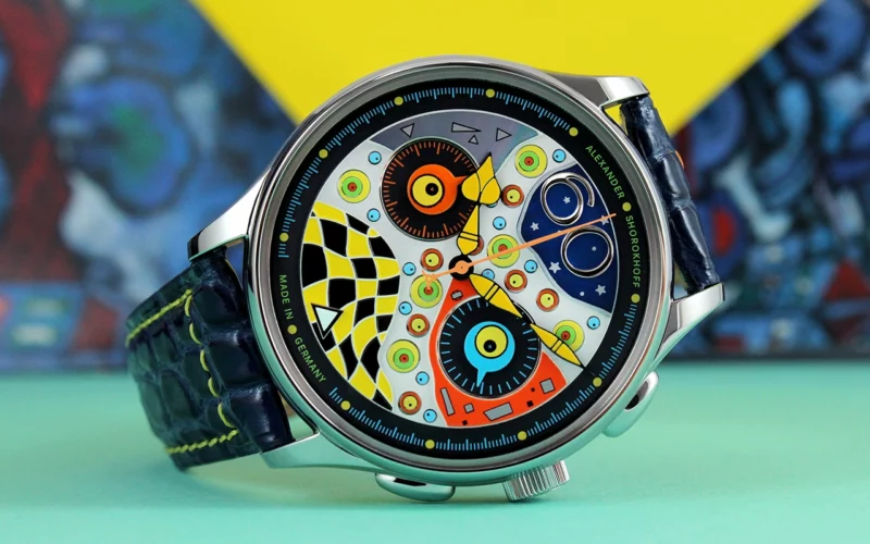 Objet d’art horloger crazy eyes