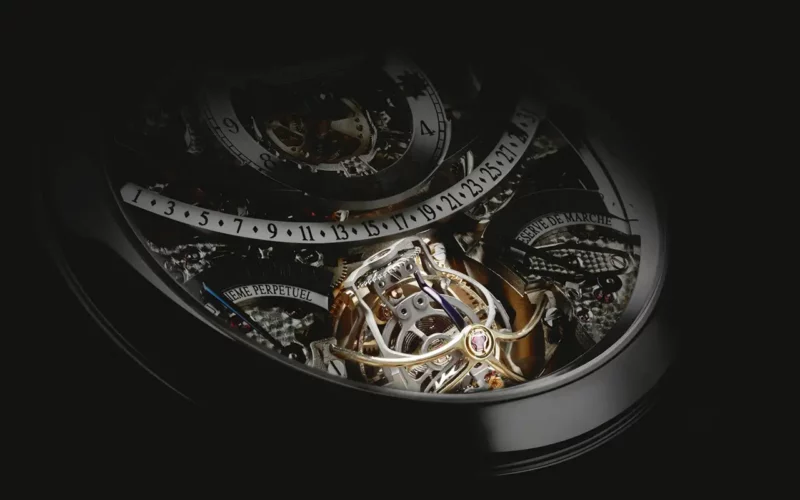comment marche une montre tourbillon GYROTOURBILLON