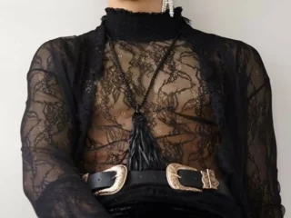 haut transparent trendy