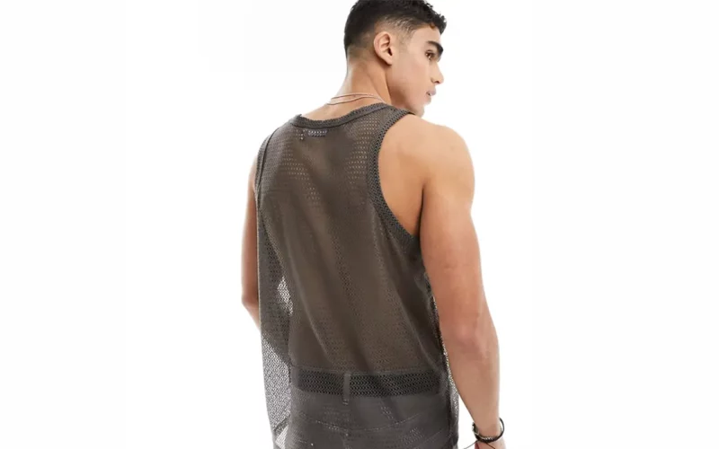 haut transparent trendy resille asos
