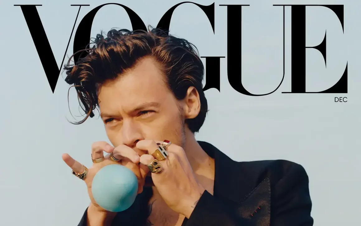 le style de harry styles couverture vogue
