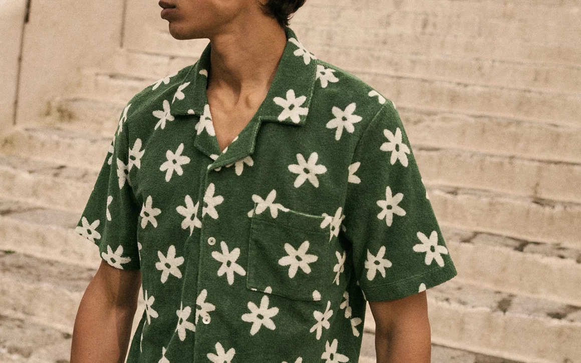 matière éponge trendy polo fleur
