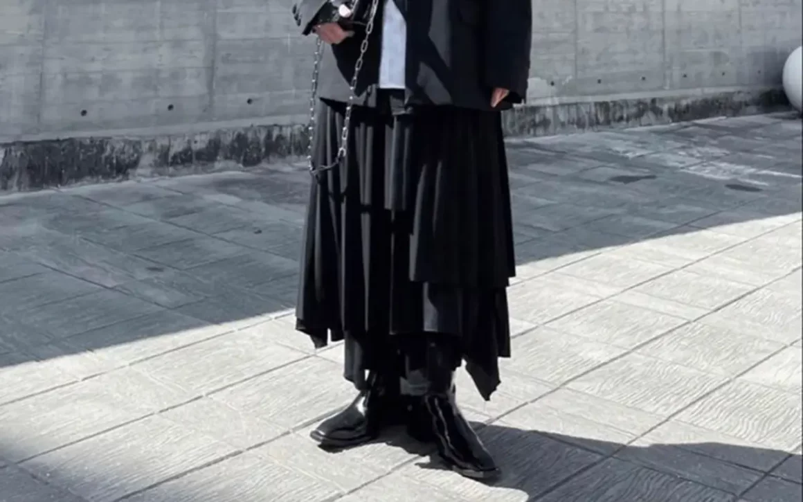 porter la jupe pour homme darkwear