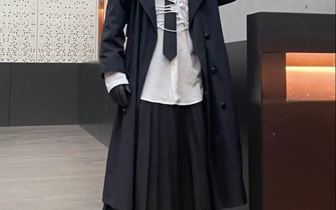 porter la jupe pour homme style darkwear
