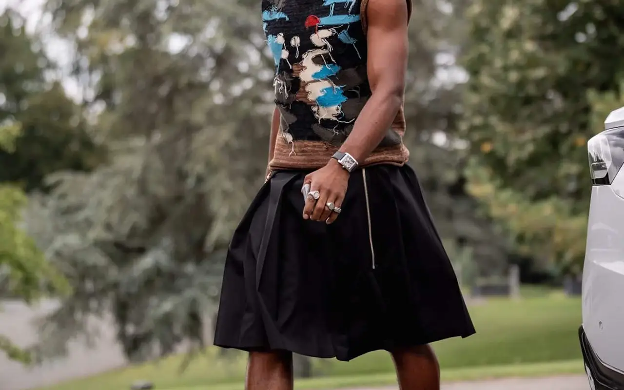 porter la jupe pour homme