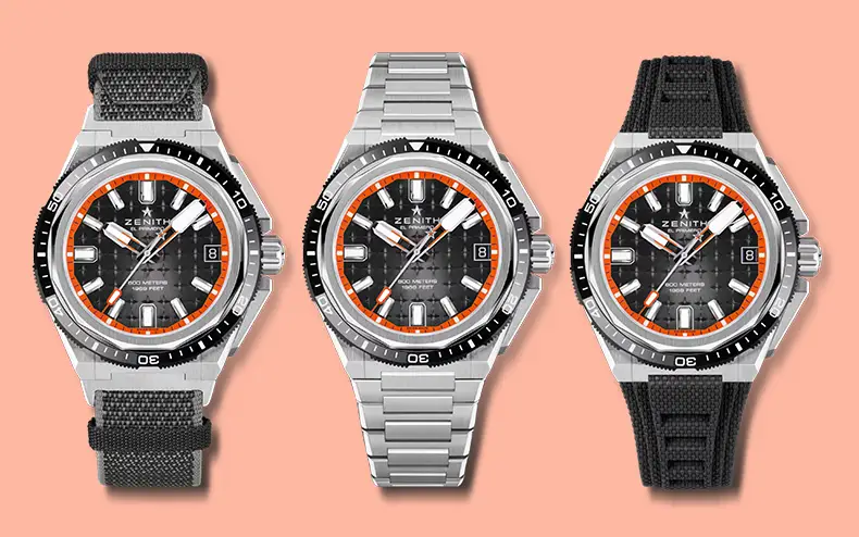 DEFY Extreme Diver bracelets