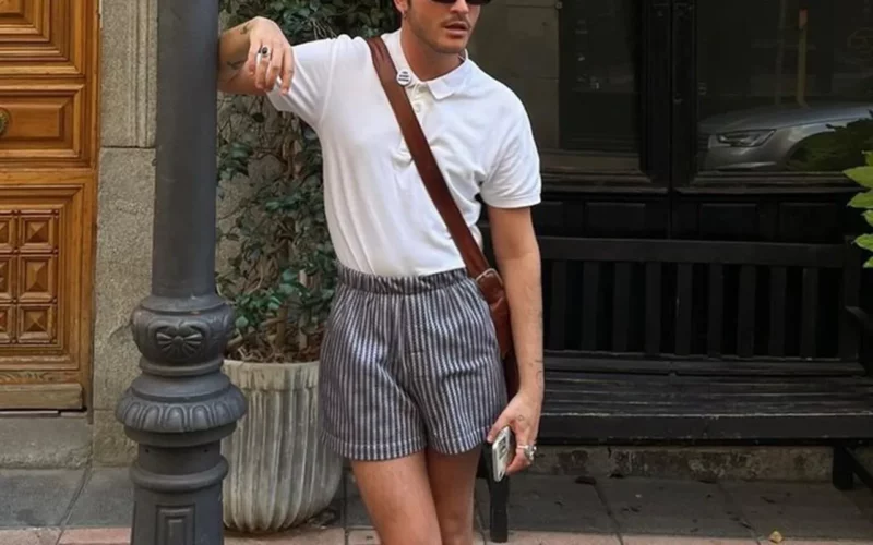 micro short pour homme old school