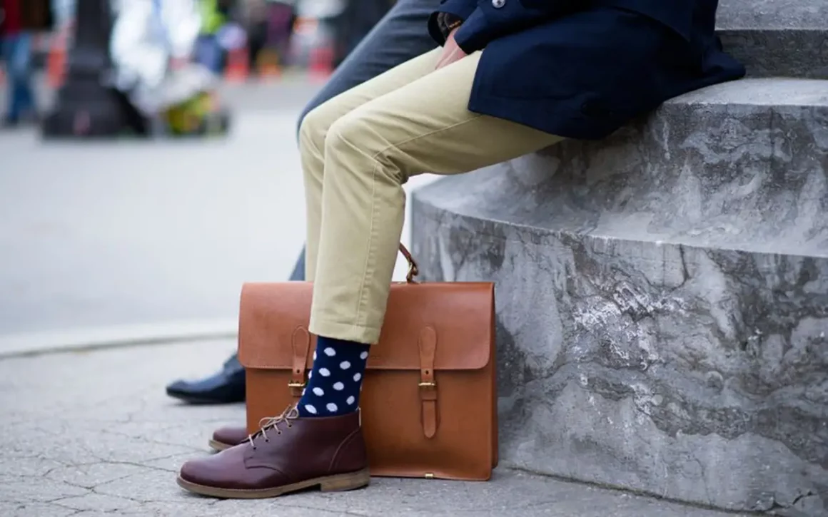 motif a pois trendy chaussettes