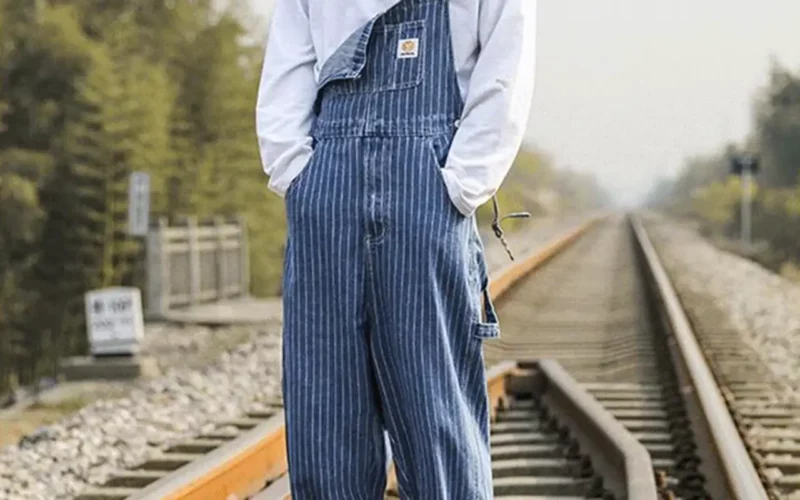 porter la salopette style workwear