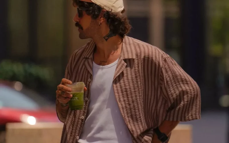 adopter le style hipster chemise rayé