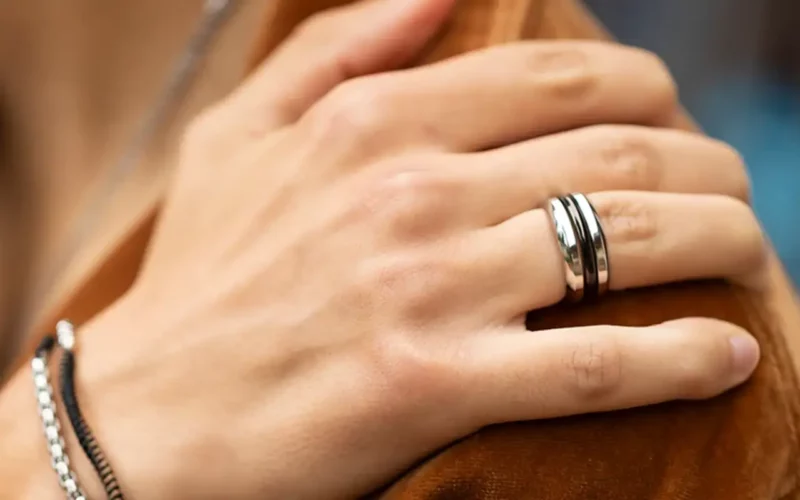 matériaux bagues pour homme