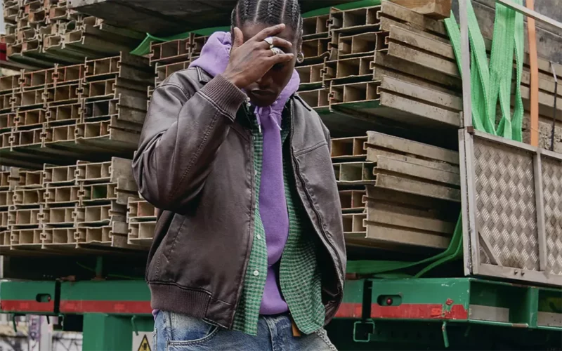 porter la veste en cuir marron urban
