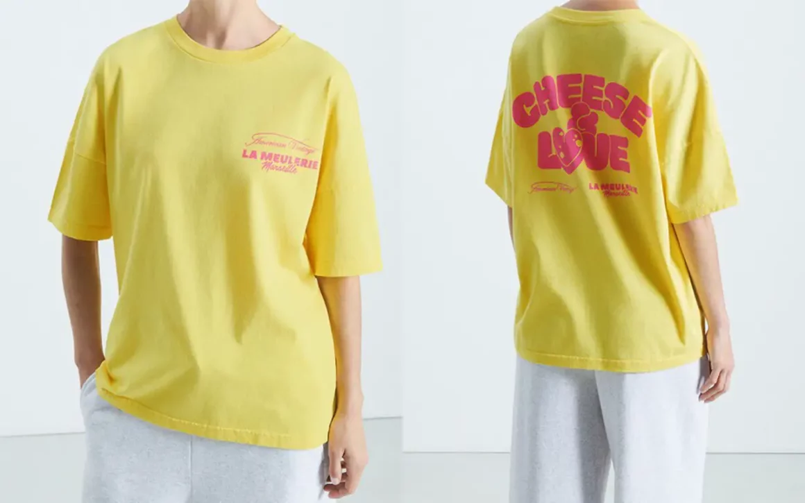 avis sur american vintage tshirt jaune
