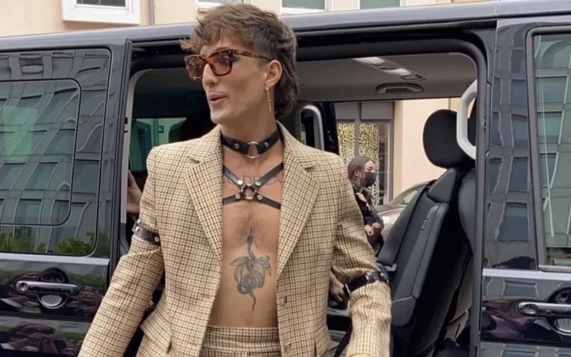 style de Damiano David gucci