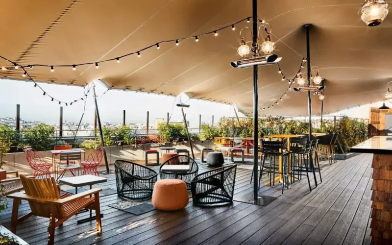 top adresses hype a paris Khayma rooftop