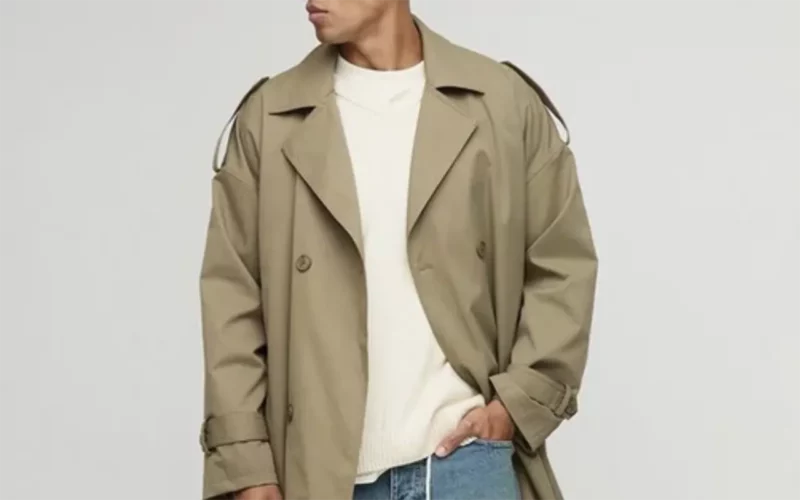 trendy le trench boohoo