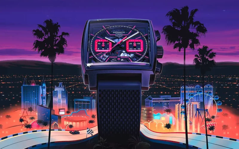 Monaco TAG Heuer montres inspirées des voitures de course