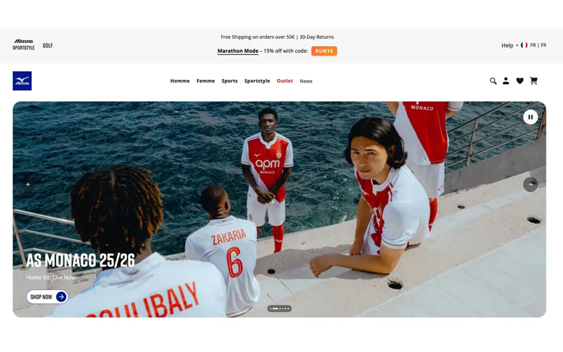 avis sur mizuno site web