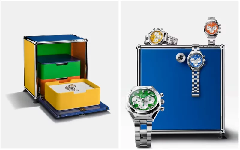 collaboration Zenith x USM coffret DEFY