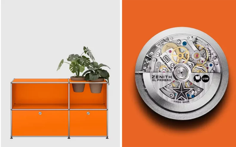 collaboration Zenith x USM collection capsule