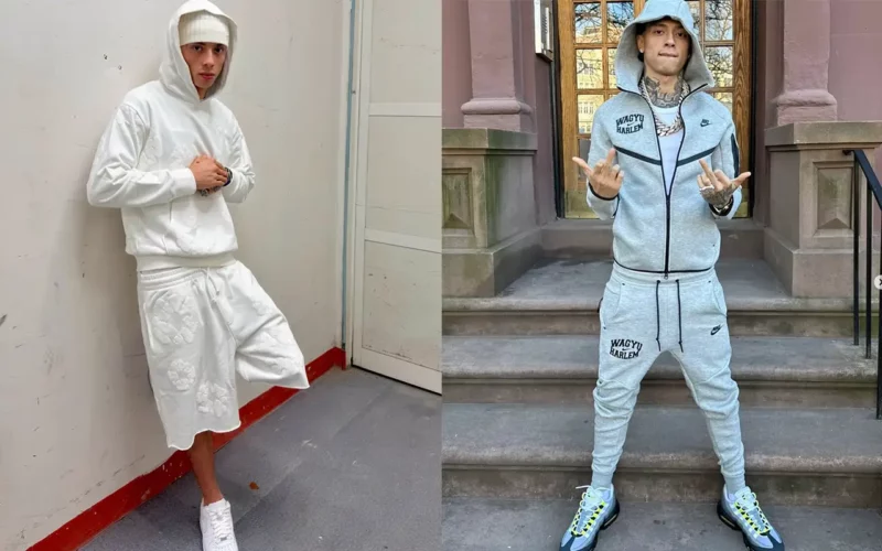 le style de central cee dans la rue