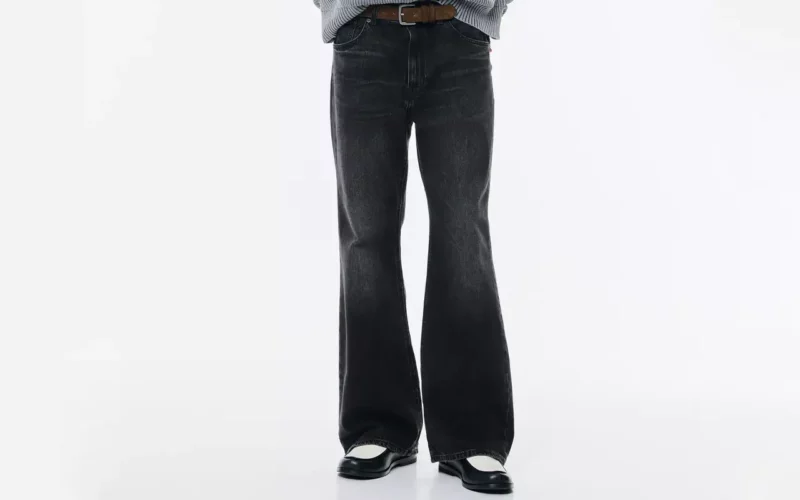 porter le jean flare pull & bear