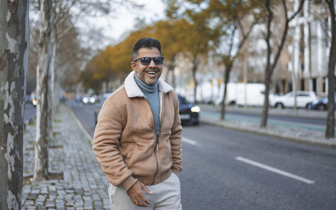 veste en daim marron trendy comment porter
