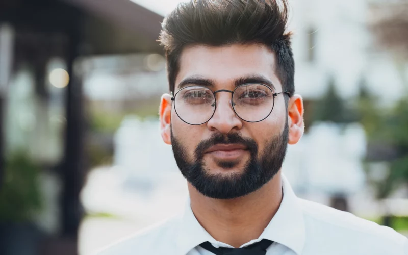 Morphologie visage lunette rond