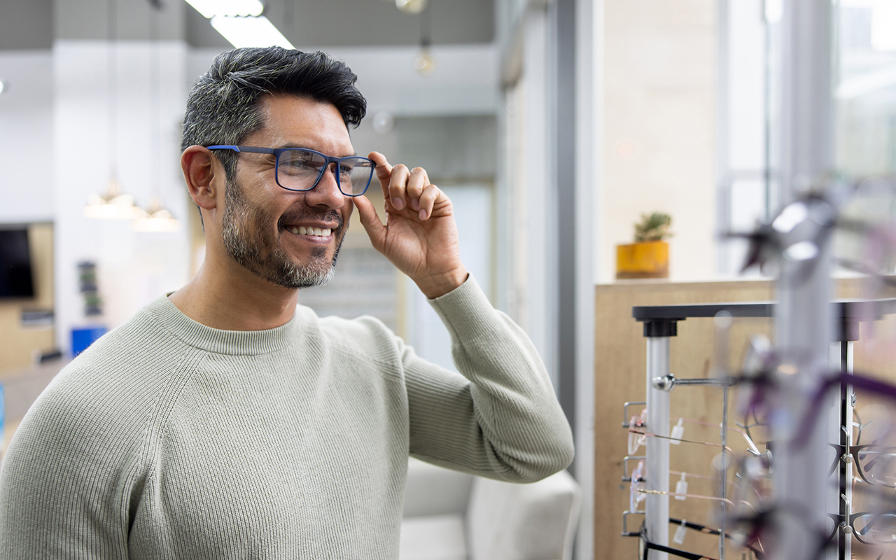 Morphologie visage lunette