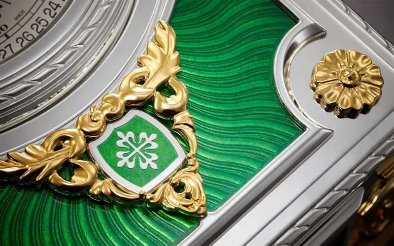 Pendulette de bureau Patek Philippe émail Grand Feu