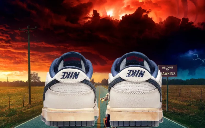 Stranger Things x Nike Dunk Low serie Netflix