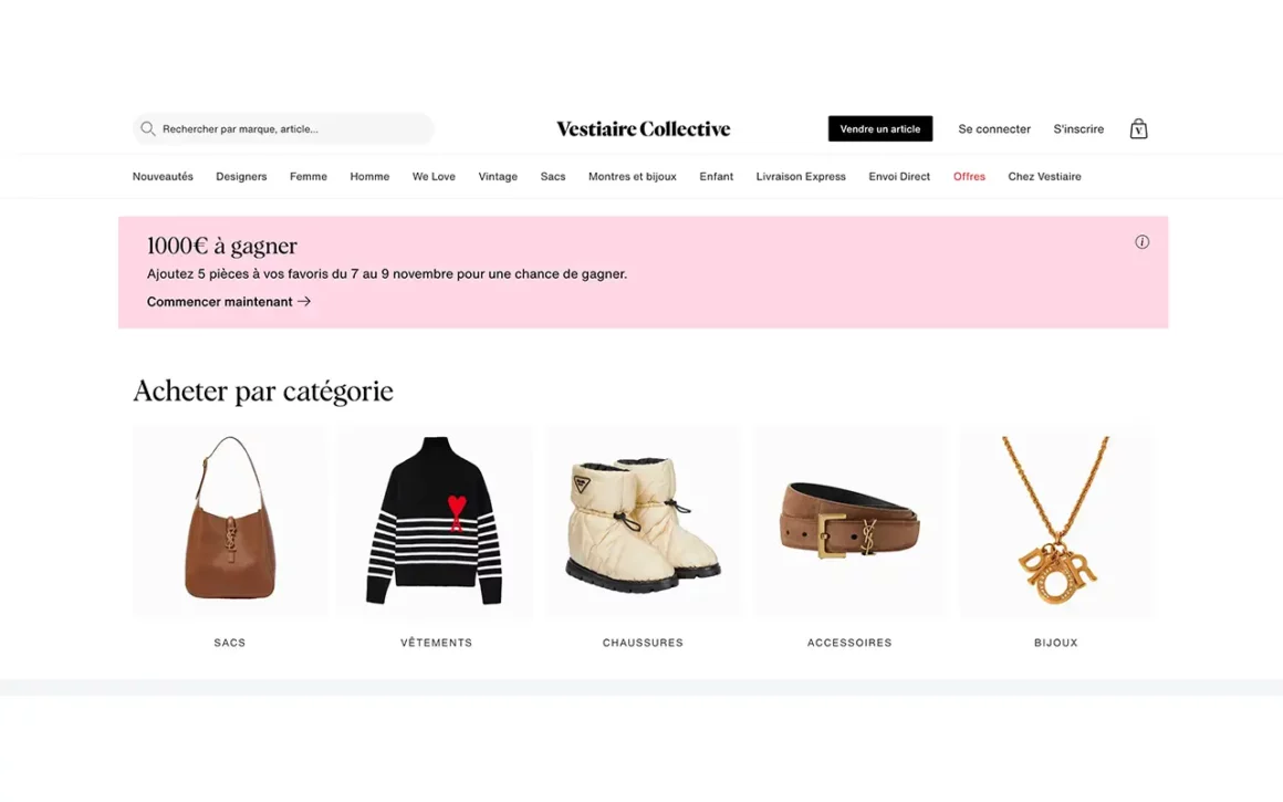 avis sur vestiaire collective site internet