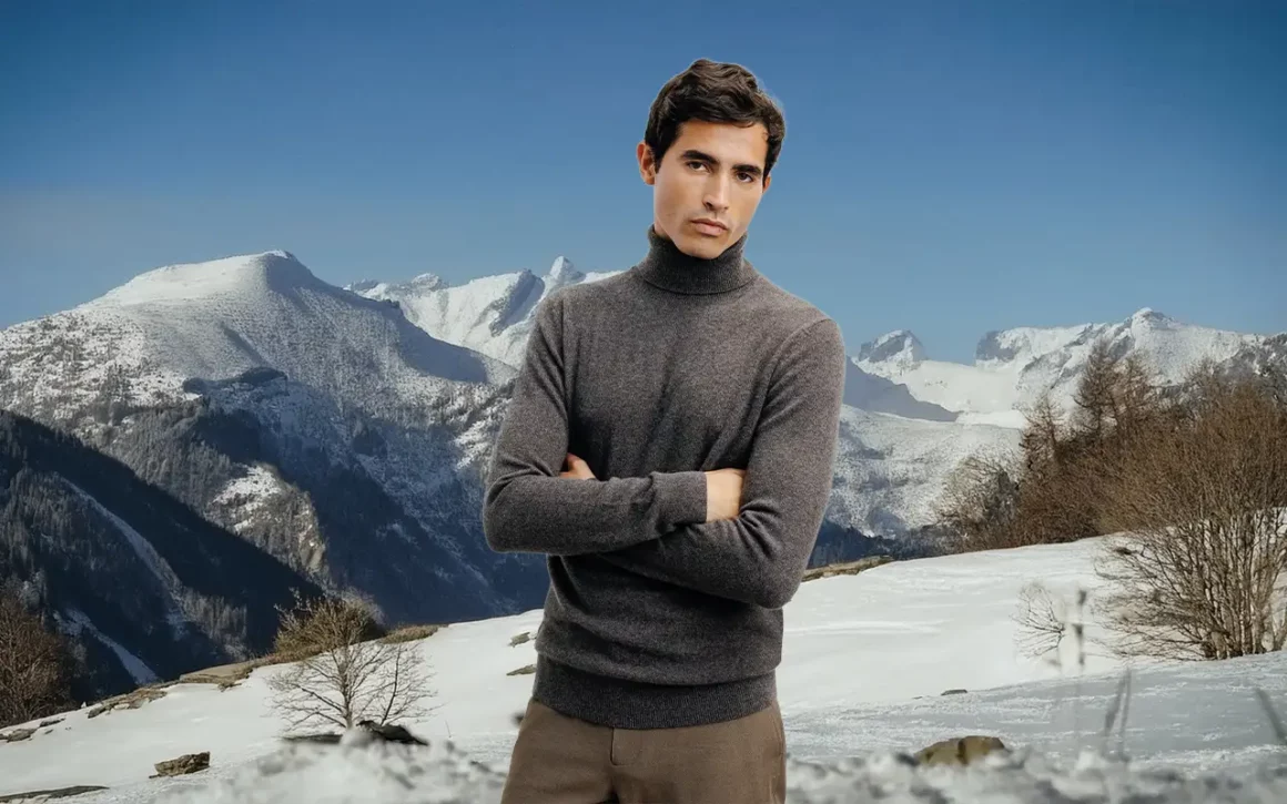 cachemire pour l'hiver Pull col roulé