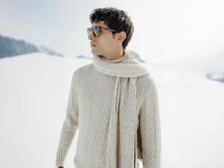 cachemire pour l'hiver Pull torsadé