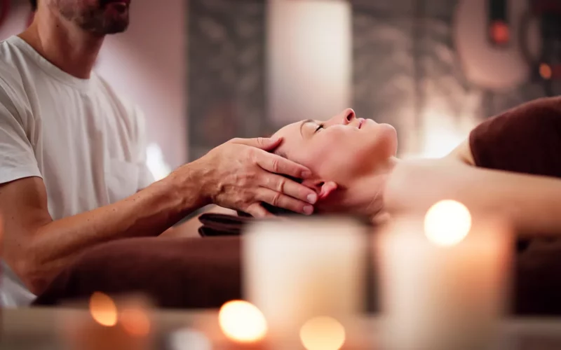 jeu de séduction massage