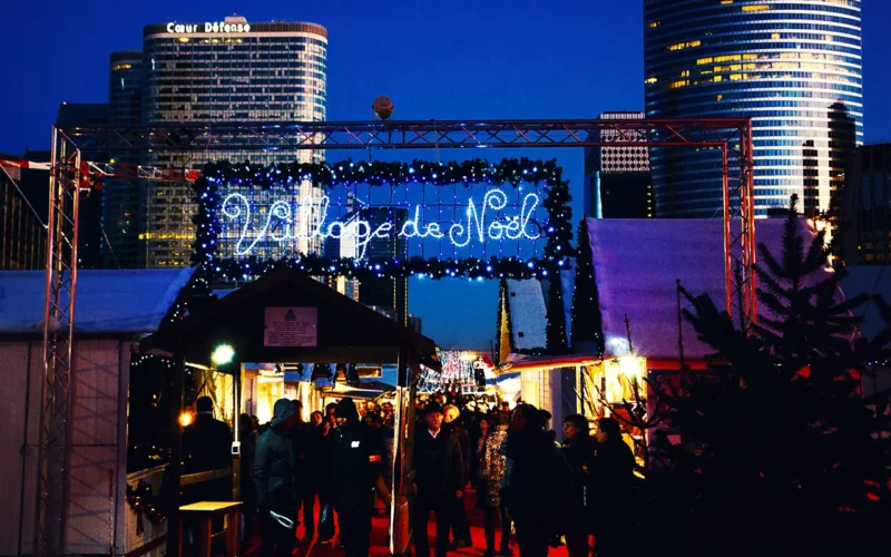 marchés de Noël à Paris La Défense