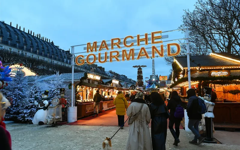 marchés de Noël à Paris Du Jardin des Tuileries