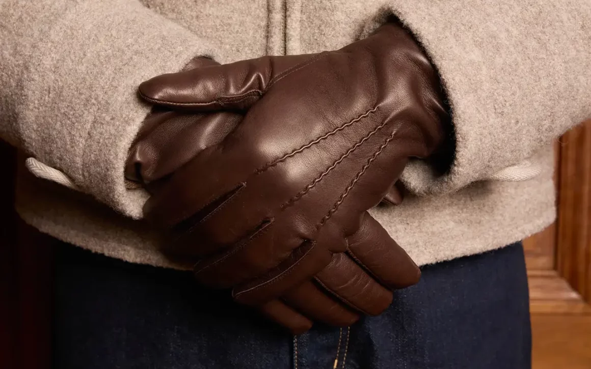 Gants en cuir trendy Couleurs