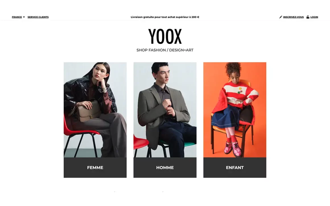 avis sur YOOX Site internet