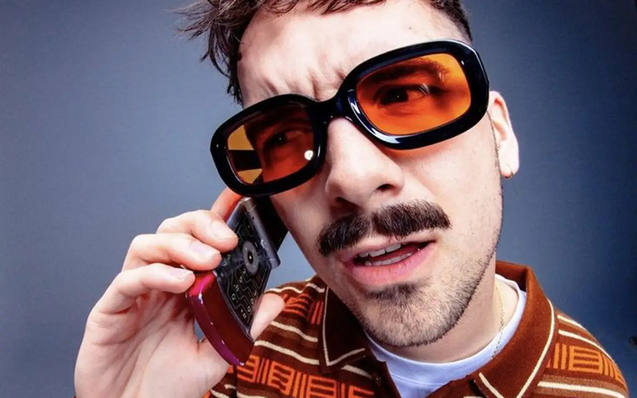 lunettes colorées trendy Orange