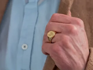 Chevalière pour homme