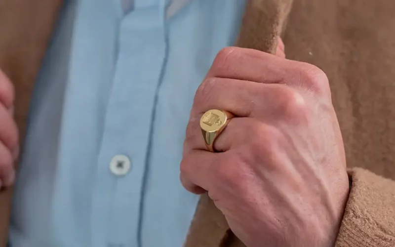 Chevalière pour homme